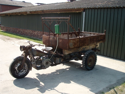 1959 Moto Guzzi Ercole tricycle motorbike oldtimer te koop