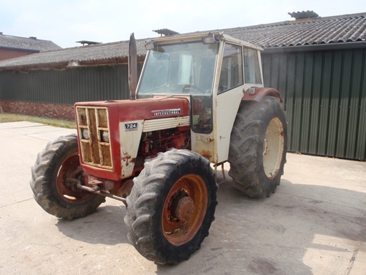 1971 International 724 Diesel 4wd oldtimer te koop