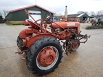 1944 International Farmall BN with exhaust lift cultivator oldtimer te koop