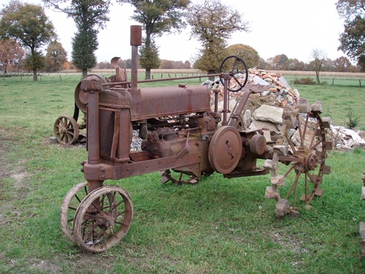 1937 John Deere Unstyled A on steel oldtimer te koop