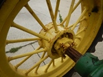 1937 John Deere A Unstyled on round spoke rears oldtimer te koop