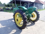 1941 John Deere B Styled, WW2 tractor on round spoke rears oldtimer te koop