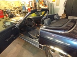 1982 Mercedes 380SL blue oldtimer te koop