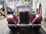 1953 MG TD rood no. 26672 oldtimer te koop