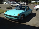 1972 Porsche 914 blue oldtimer te koop