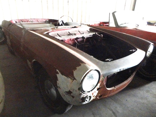 1960 Fiat 1500 S Spider to restore oldtimer te koop