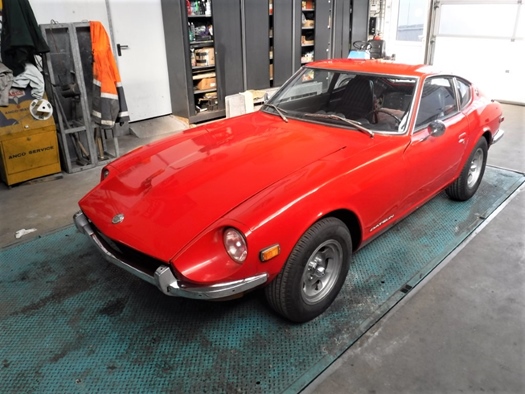 1972 Datsun 240Z red oldtimer te koop