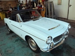 1961 Fiat 1500S spider blue oldtimer te koop