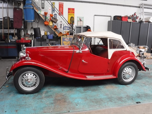 1953 MG TD nr. 26655 oldtimer te koop