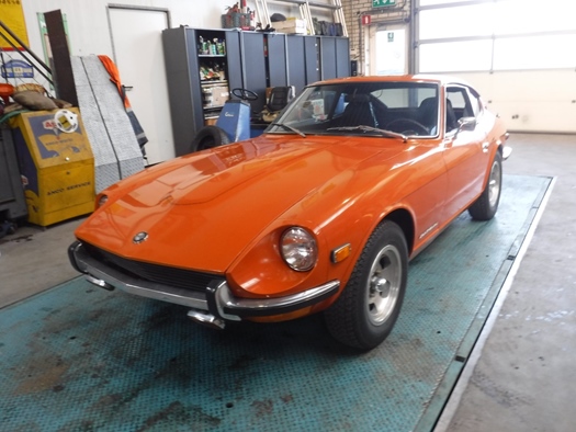 1972 Datsun 240Z 72 orange oldtimer te koop