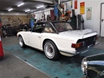 1971 Triumph TR6 white nr 3813 oldtimer te koop