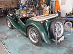 1949 MG TC green nr. 6550 oldtimer te koop