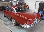 1967 Mercedes 250SE Coupe red oldtimer te koop