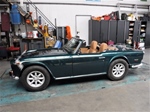 1968 Triumph TR250 green oldtimer te koop