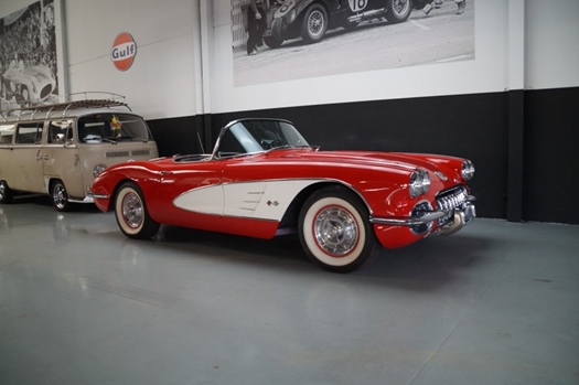 1958 Chevrolet corvette oldtimer te koop