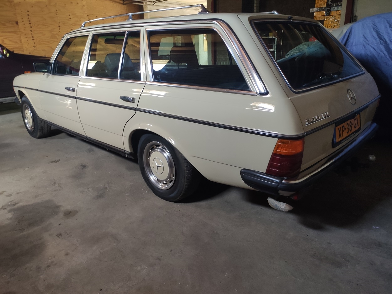 1985 Mercedes w 123 250 td oldtimer te koop