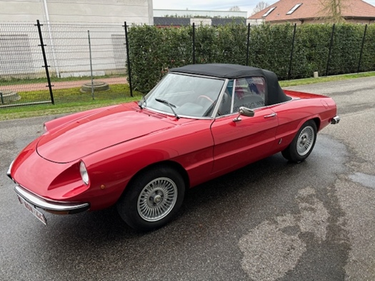 1978 Alfa Romeo Spider 1600 oldtimer te koop