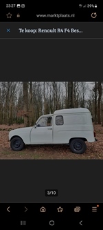 1984 Renault R4 F4 oldtimer te koop