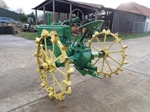 1939 John Deere B Styled  on skeleton steel wheels oldtimer tractor te koop