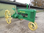 1939 John Deere B Styled  on skeleton steel wheels oldtimer tractor te koop