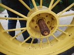 1937 John Deere A Unstyled on round spoke rears oldtimer tractor te koop