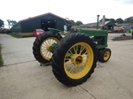 1937 John Deere A Unstyled on round spoke rears oldtimer tractor te koop