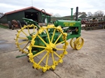 1936 John Deere A Unstyled  on skeleton steel wheels oldtimer tractor te koop