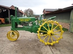 1936 John Deere A Unstyled  on skeleton steel wheels oldtimer tractor te koop