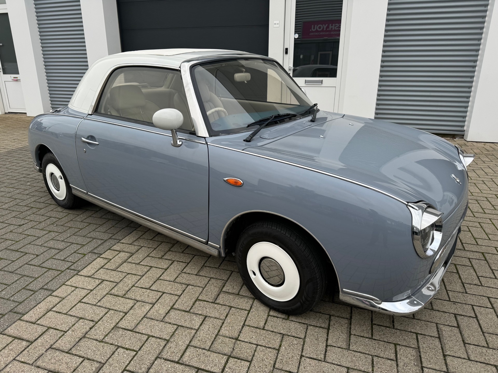 1991 Nissan 961 Figaro Lapisgrijs oldtimer te koop