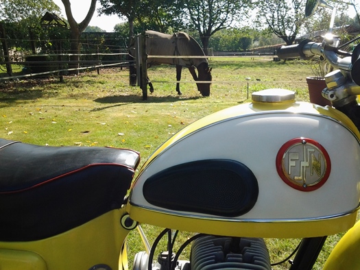 1954 FN M22 oldtimer motorfiets te koop