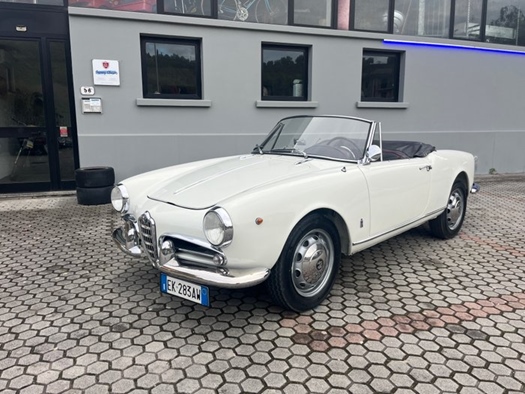 1960 Alfa Romeo Giulietta Spider oldtimer te koop