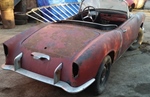 1958 Fiat 1200 TV to restore red oldtimer te koop