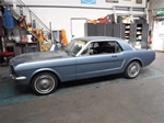 1965 Ford Mustang 65 blue oldtimer te koop