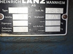 1958 Lanz D2016 Diesel with sickle mower oldtimer tractor te koop