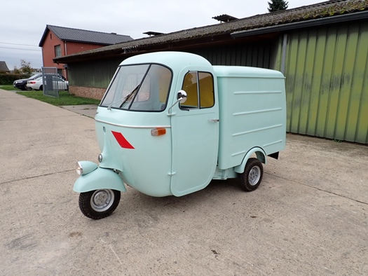 1962 Piaggio APE Model C or AC4T Faro Basso oldtimer motorfiets te koop