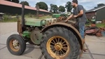 1936 John Deere D Unstyled on round spokes oldtimer tractor te koop