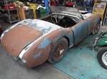 1955 Austin-Healey 100/4 blue to restore oldtimer te koop