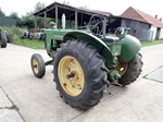 1955 John Deere 70 Diesel Pony start oldtimer tractor te koop