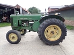 1955 John Deere 70 Diesel Pony start oldtimer tractor te koop