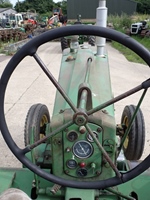 1955 John Deere 70 Diesel Pony start oldtimer tractor te koop