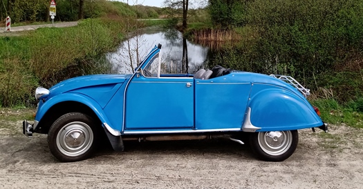 1983 Citroën 2CV6 CABRIOLET type AZELLE oldtimer te koop