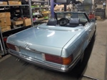 1978 Mercedes 280SL type W107 blue oldtimer te koop