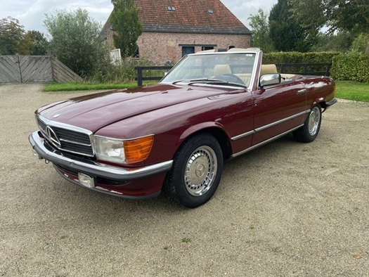 1982 Mercedes 500 SL oldtimer te koop