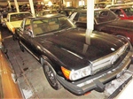 1988 Mercedes 560 SL black 88 oldtimer te koop