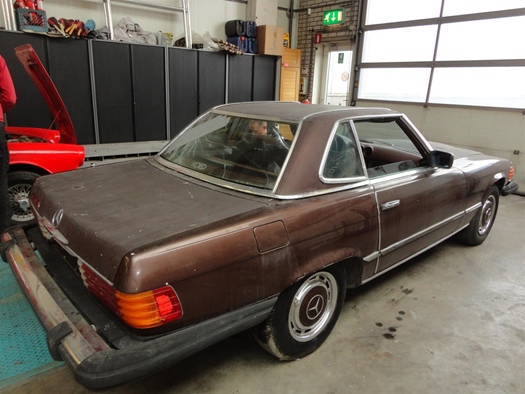 1976 Mercedes 450SL W107 76 oldtimer te koop