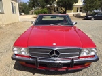 1972 Mercedes 350SL W107 72 red 5582 oldtimer te koop