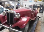 1953 MG TD rood no. 26672 oldtimer te koop