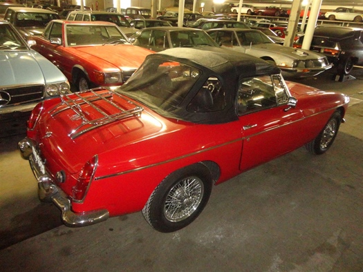 1963 MG B 63 pull handle oldtimer te koop