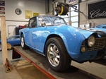 1962 Triumph TR4 blue Surrey top oldtimer te koop