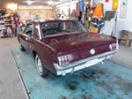 1965 Ford Mustang A code donkerrood oldtimer te koop